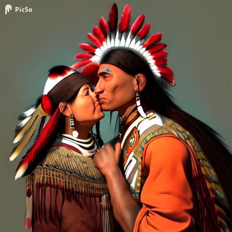 Native American Couple In Love By Angeline80 On Deviantart