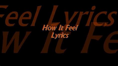 Alkaline How It Feel Lyrics Dancehalllyrics Youtube