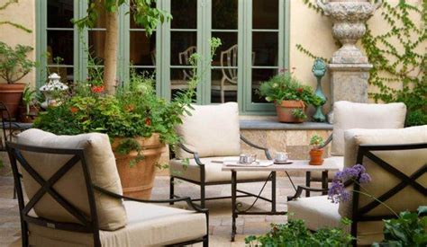 Lovely French Style Garden Design A Parisian Courtyard Founterior