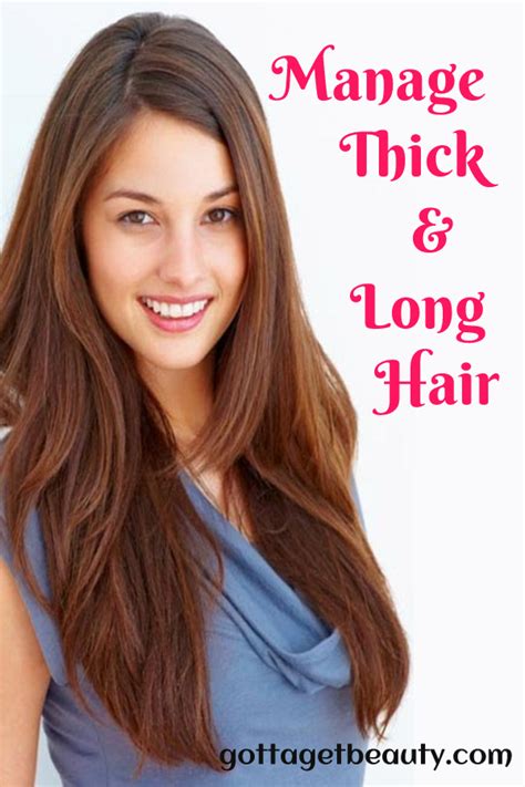 how to manage thick and long hair awesomest tips to manage thick and long hair without chemicals