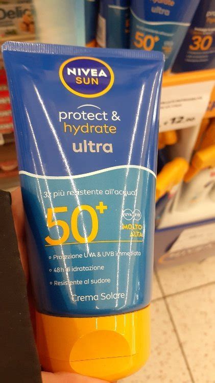 Nivea Sun Protect Hydrate Ultra Crema Solare Protettiva Ed Idratante Sfp50 150 Ml INCI Beauty