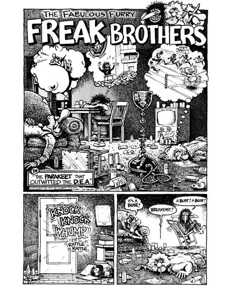 Fabulous Furry Freak Brothers 6 By Gilbert Shelton