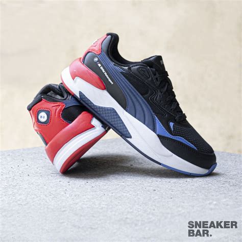 Sneakers Puma Bmw Mms X Ray Speed 307137 03 P Blackstrongbluefiery Red Atelier Yuwaciaojp