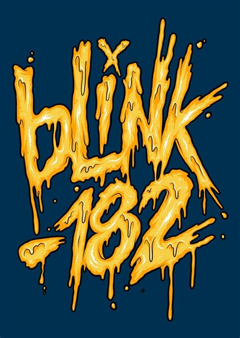 Blink 182 Tee Shirt Designs By Brandon Heart Via Behance Blink 182