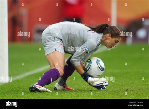 Goalkeeper Hope Solo Of The United States Makes A Save During A Fifa