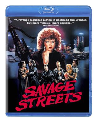 New On Blu Ray SAVAGE STREETS Starring Linda Blair In Blu Ray Blu Linda Blair