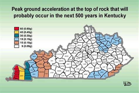 Detailed Kentucky Time Zone Map