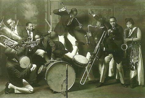 Cotton Club Band Circa 1920s 1920s Jazz Jazz Artists Cotton Club
