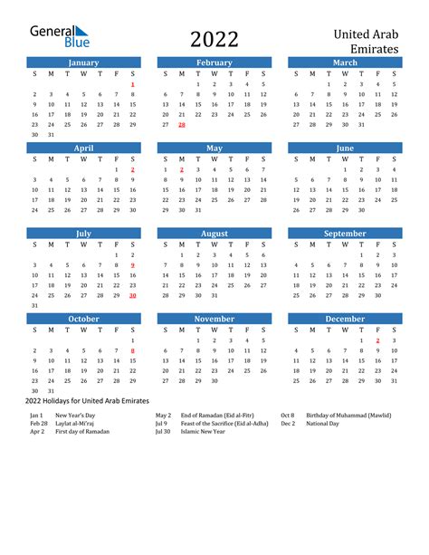 Uae Official Public Holidays In 2022 2023 Dubai Standard