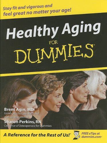 Healthy Aging For Dummies Thorndike Large Print Health Home And