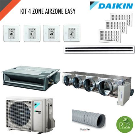 Climatizzatore Daikin Canalizzato Zone Fdxm F Airzone Easy Zone