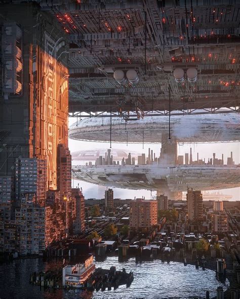 The 3d Artist Inward Brings To Light Sublime Cyberpunk Worlds Fantasy