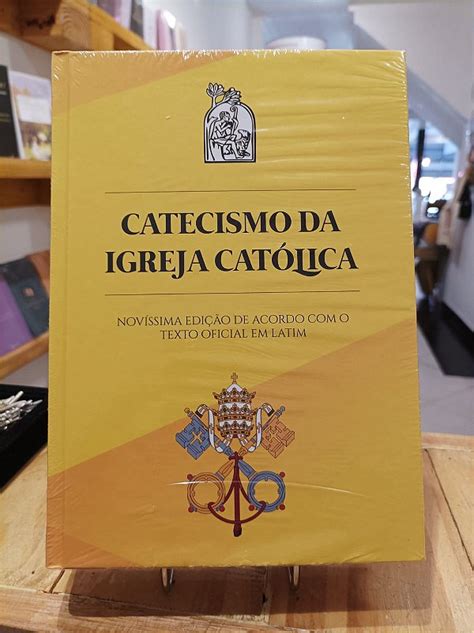 Catecismo Da Igreja Católica Capa Dura Fsjpii A Loja Da