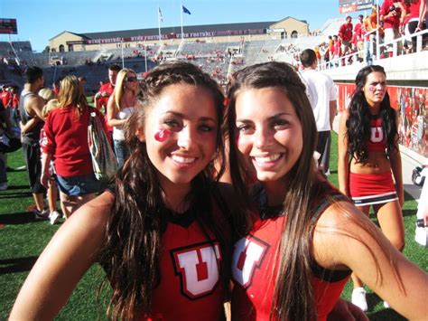 ute girls utah cheerleaders 2011 2012