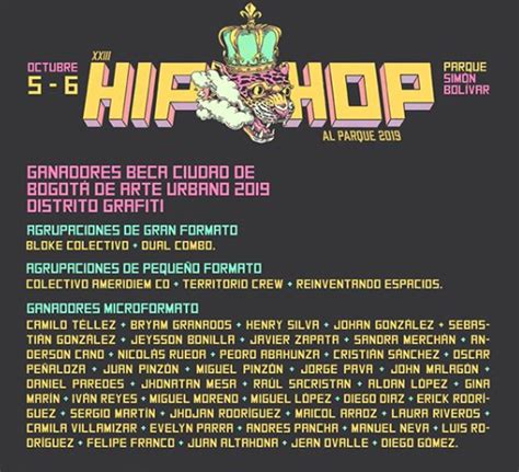 Ya Se Conocen Todos Los Artistas Participantes Al Festival Hip Hop Al