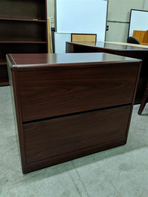 Elegant bar cabinet | kitchen cabinet with microwave stand (mahogany). Mahogany Laminate 2 Drawer Lateral File Cabinet - 36 Inch Wide
