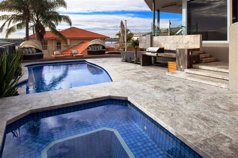 Maybe you would like to learn more about one of these? Silver Travertine Pool Pavers - TRAVERTINE - TILES ...