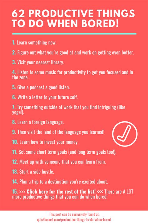 62 Productive Things To Do When Bored At Home A Must Things To Do