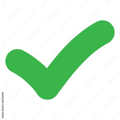 Checkmark Tick Correct Symbol In Green Yes Sign Green Checkmark