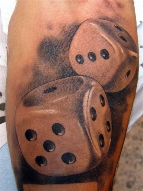 Dice Tattoos Designs Ideas And Meaning Tattoos For You