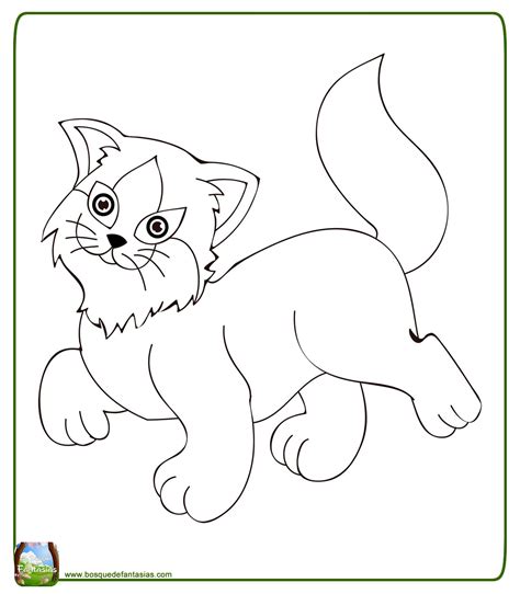 Dibujo De Gato Dibujos Y Juegos Para Pintar Y Colorear Images