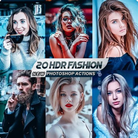Fashion Hdr Photoshop Actions