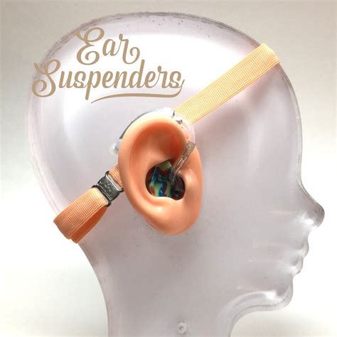 Ear Suspenders Hearing Aid Headband With Adjustable Head Sizing