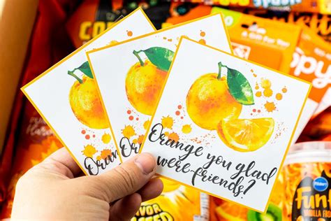 Orange You Glad Free Printable T Tags Play Party Plan