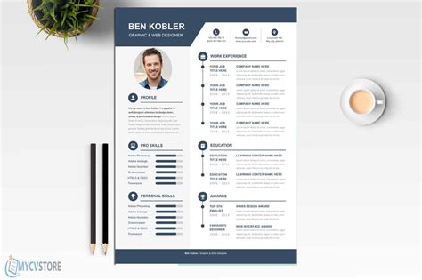 Cv builder create a cv in 5 minutes. Professional & Creative CV Template - Download for Word