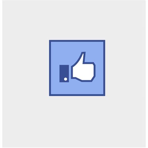 Facebook Like Button Royalty Free Stock Svg Vector