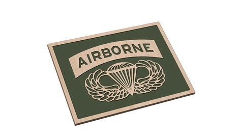 Airborne Parachute Digital Files Svg Ai Png Eps Dxf — Patriot