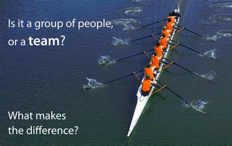 Teamwork is the ability to work together toward a common vision. Pin on Rowing