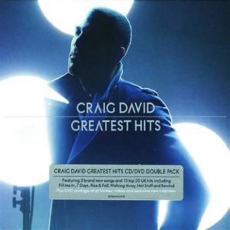 Craig David Greatest Hits Cd Dvd Cd 2 Discs 2008 Free Shipping