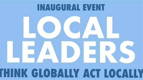 Inaugural Event Local Leaders Speaker Summit Wetech Alliance