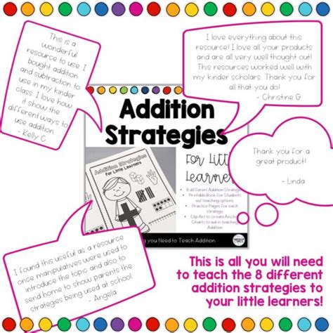 Teaching 8 Addition Strategies For Kindergarten Kindergarten Chaos