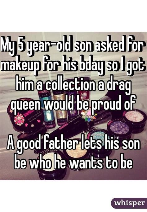 My 5 Year Old Son Asked For Makeup For His Bday So I Got Him A Collection A Drag Queen Would Be