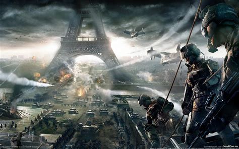 Wallpaper Tom Clancy's Endwar at Paris 1920x1200 HD Picture, Image