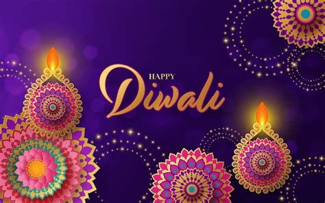 Premium Vector Happy Diwali Deepavali The Indian Festival