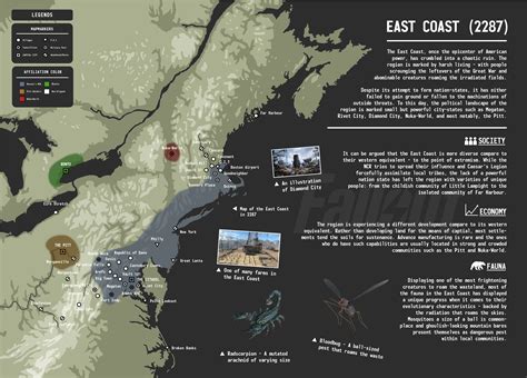 Oc I Made Another Map Based On The East Coast Fallout
