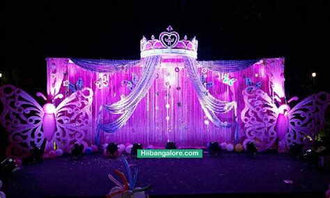 3d Princess Castle Themed Birthday Party Decoration Bangalore
