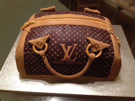 My sisters latest cake creation the LV bag! Not only looks good but
