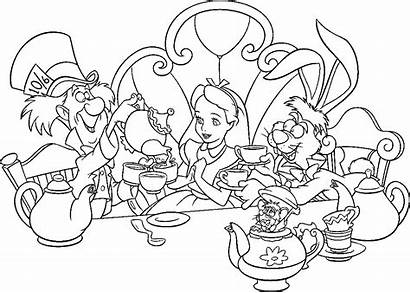 Tea Coloring Party Pages Phone