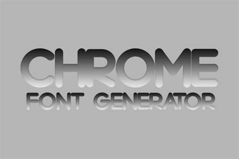 Chrome Font Generator Fonts Pool
