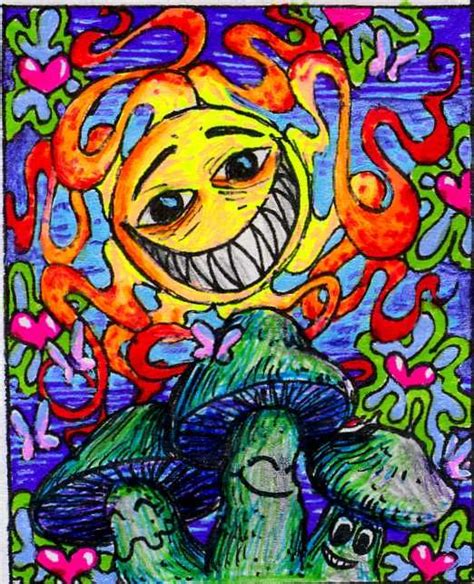 Trippy By C4rr On Deviantart Trippy Painting Hippie Art Trippy Drawings