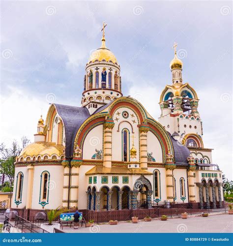 Sochi Russia MAY 14 2016 SSt Prince Vladimir Cathedral In