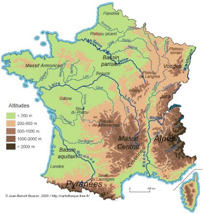 La france compte 5 fleuves de grande importance. La France: fleuves & montagnes - Les écoliers de l'Aubrac