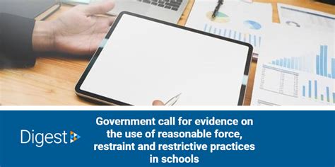 Government Call For Evidence On The Use Of Reasonable Force Restraint And