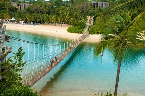 Floating Bridge At Siloso Beach Sentosa Island All You Need To Know