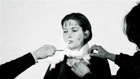 Rhythm artist Marina Abramović allowed people to use any of objects on her in any