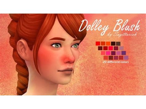 Dolley Blush By Sagittariahx Sims 4 Sims 4 Cc Sims 4 Anime